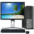 thumbnail image 1 of Restored Dell OptiPlex Desktop Small Form Computer Intel Core i3 4th Gen. Processor 8GB Memory, 1TB HDD, 19" LCD, Keyboard & Mouse, WiFi Adapter, Windows 10 Pro PC (Refurbished), 1 of 5