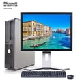 thumbnail image 1 of Restored Dell OptiPlex SFF Desktop PC Windows 10 Intel Core 2 Duo 4GB 160GB HD DVD Wi-Fi with a 17" LCD Monitor - Computer (Refurbished), 1 of 5