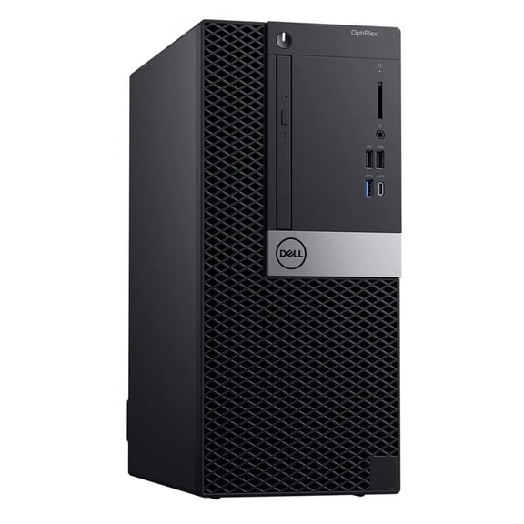 Restored Dell OptiPlex Tower PC | Intel Core i5 6th gen | 16GB RAM | 500GB HDD | Windows 10 Pro | Wireless Keyboard and Mouse (Refurbished)