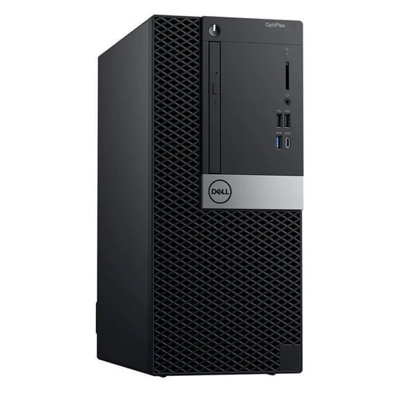 Restored Dell OptiPlex Tower PC | Intel Core i5 6th gen | 8GB RAM | 512GB SSD | Windows 10 Pro | Wireless Keyboard and Mouse (Refurbished)