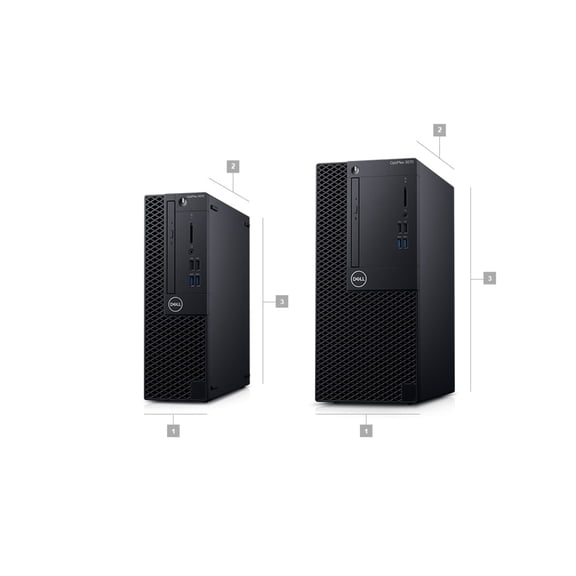 Restored Dell Optiplex 3000 3070 SFF Desktop (2019) Core i3 16GB RAM 4 Cores 4.2 GHz (Refurbished)