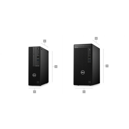 Restored Dell Optiplex 3000 3080 SFF Small Form Factor Desktop (2020) Core i5 - 500GB HDD - 8GB RAM 6 Cores 4.3 GHz (Refurbished)