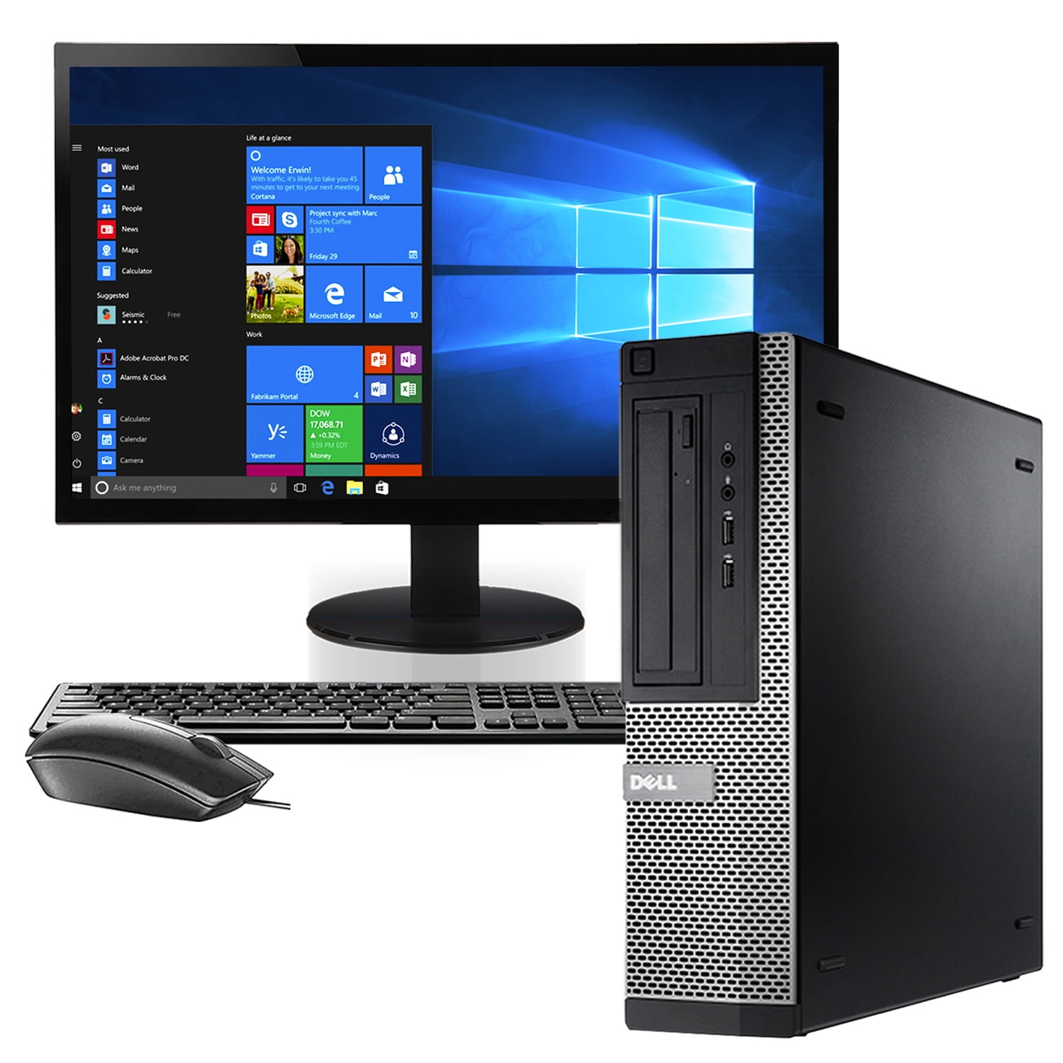 Restored Dell Optiplex 3010 Desktop Computer Intel Core i3 3220 16GB RAM 120GB SSD Windows 10 Home PC, Free keyboard and Mouse, WiFi Adapter, Black Restored Dell Optiplex 3010 Desktop Computer Intel Core i3 3220 16GB RAM 120GB SSD Windows 10 Home PC, Free keyboard and Mouse, WiFi Adapter, Black