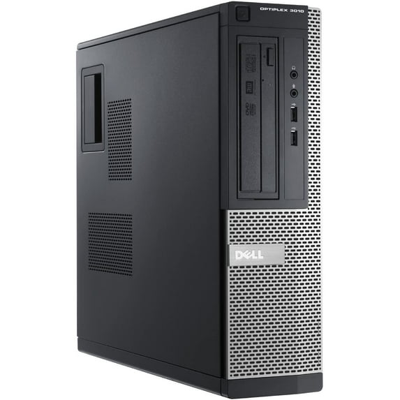 Restored Dell Optiplex 3010 Desktop Intel Core i3 3.40 GHz 6 GB 500GB HDD Windows 10 Pro (Refurbished)