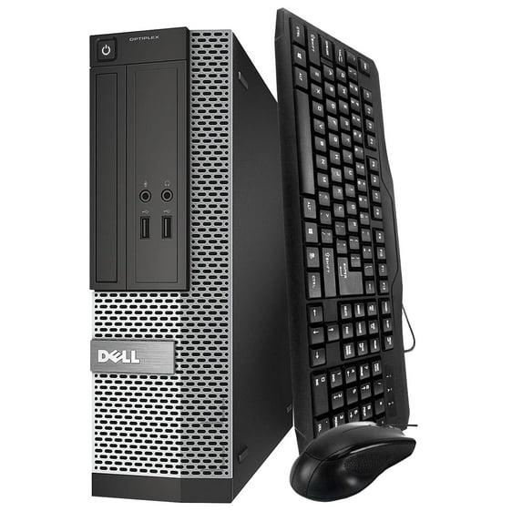 Restored Dell Optiplex 3020 SFF Computer PC i3-4130 Dual Core 3.4Ghz 4GB 124GB SSD DVD Windows 10 Professional (Refurbished)