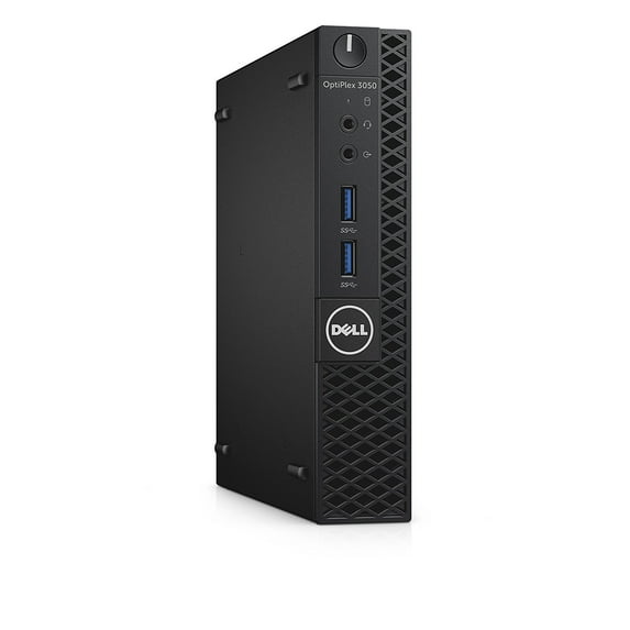 Restored Dell Optiplex 3050 Micro Desktop | Core i5 - 6500T - 256GB SSD Hard Drive - 8GB RAM | 4 cores @ 3.1 GHz Win 10 Home Black (Refurbished)
