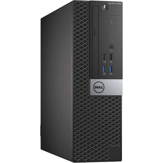 Restored Dell Optiplex 5040 SFF Desktop | Core i7 - 6700 - 1TB SSD Hard Drive - 16GB RAM | 4 cores @ 4 GHz Win 10 Pro Black (Refurbished)