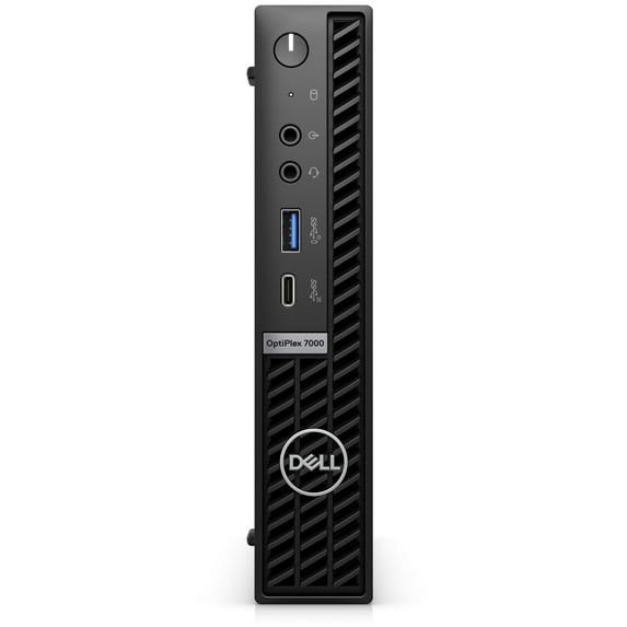 Restored Dell Optiplex 7000 Micro Desktop (2022) | Core i7 - 12700 - 256GB SSD Hard Drive - 8GB RAM | 12 cores @ 4.9 GHz Win 11 Pro Black (Refurbished)