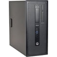 thumbnail image 1 of Restored Dell Optiplex 7010 Desktop Tower Computer, Intel Core i5, 8GB RAM, 240GB SSD, DVD-ROM, Windows 10 Professional, Black (Refurbished), 1 of 8