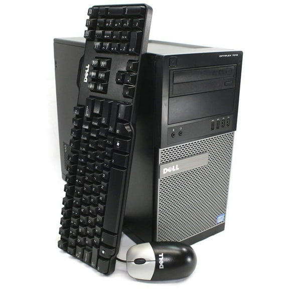 Restored Dell Optiplex 7010 Tower Business Desktop Computer PC - Intel Core i5 3rd Gen i5-3470, 4 GB DDR3 RAM, 320 GB HDD, Windows 10 Pro (Refurbished)