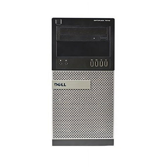 Restored Dell Optiplex 7010 Tower, Intel Core i73770 3.4GHz, 16GB RAM, 2TB Hard Drive, DVDRW Windows 10 Pro 64bit (Refurbished)
