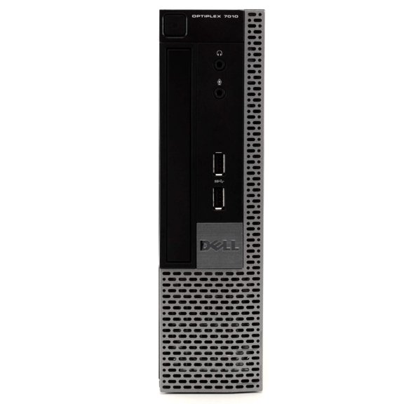 Restored Dell Optiplex 7010 Ultra Small Form Desktop Computer PC, 3.1 GHz Intel Core i3, 4GB DDR3 RAM, 250GB SATA Hard Drive, Windows 10 Home 64 bit (Refurbished)