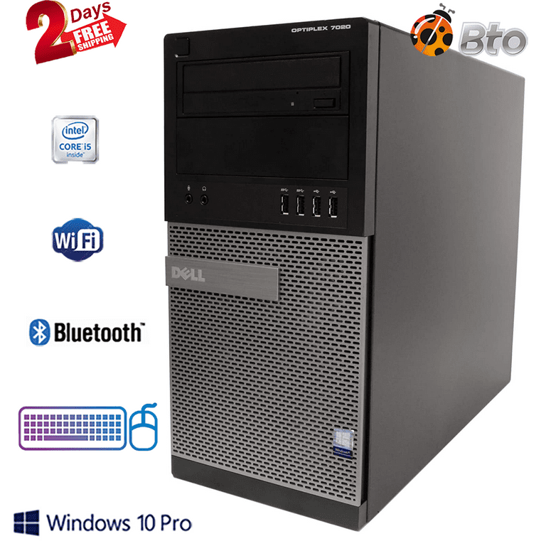 Dell Optiplex 7020 Desktop, Intel Core i5 4th Gen, 16GB RAM, 2TB