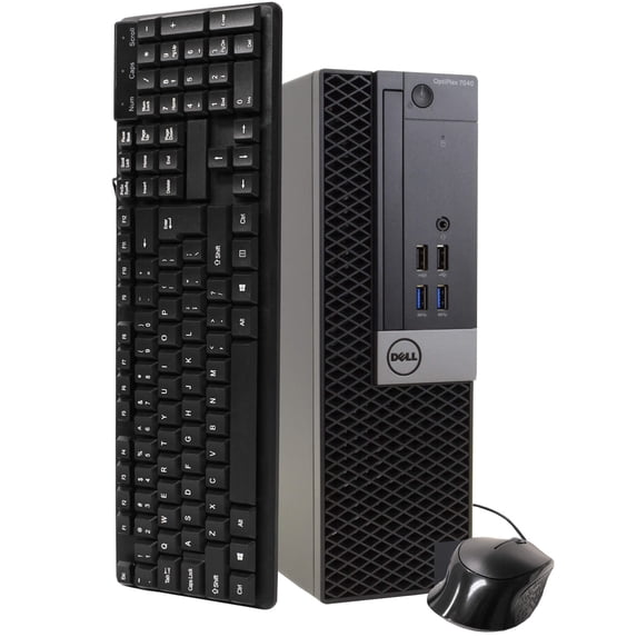 Restored Dell Optiplex 7040 Desktop Computer PC, 3.20 GHz Intel i5 Quad Core Gen 6, 16GB DDR3 RAM, 512GB SSD Hard Drive, Windows 10 Professional 64bit (Refurbished)
