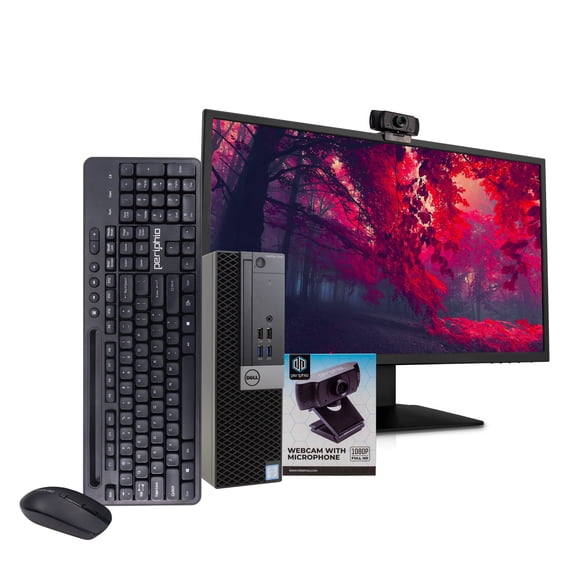 Restored Dell Optiplex 7040 Desktop Tower Computer, Intel Core i5, 16GB RAM, 512GB SSD, DVD-ROM, Windows 10 Professional 64Bit, Black (Refurbished)