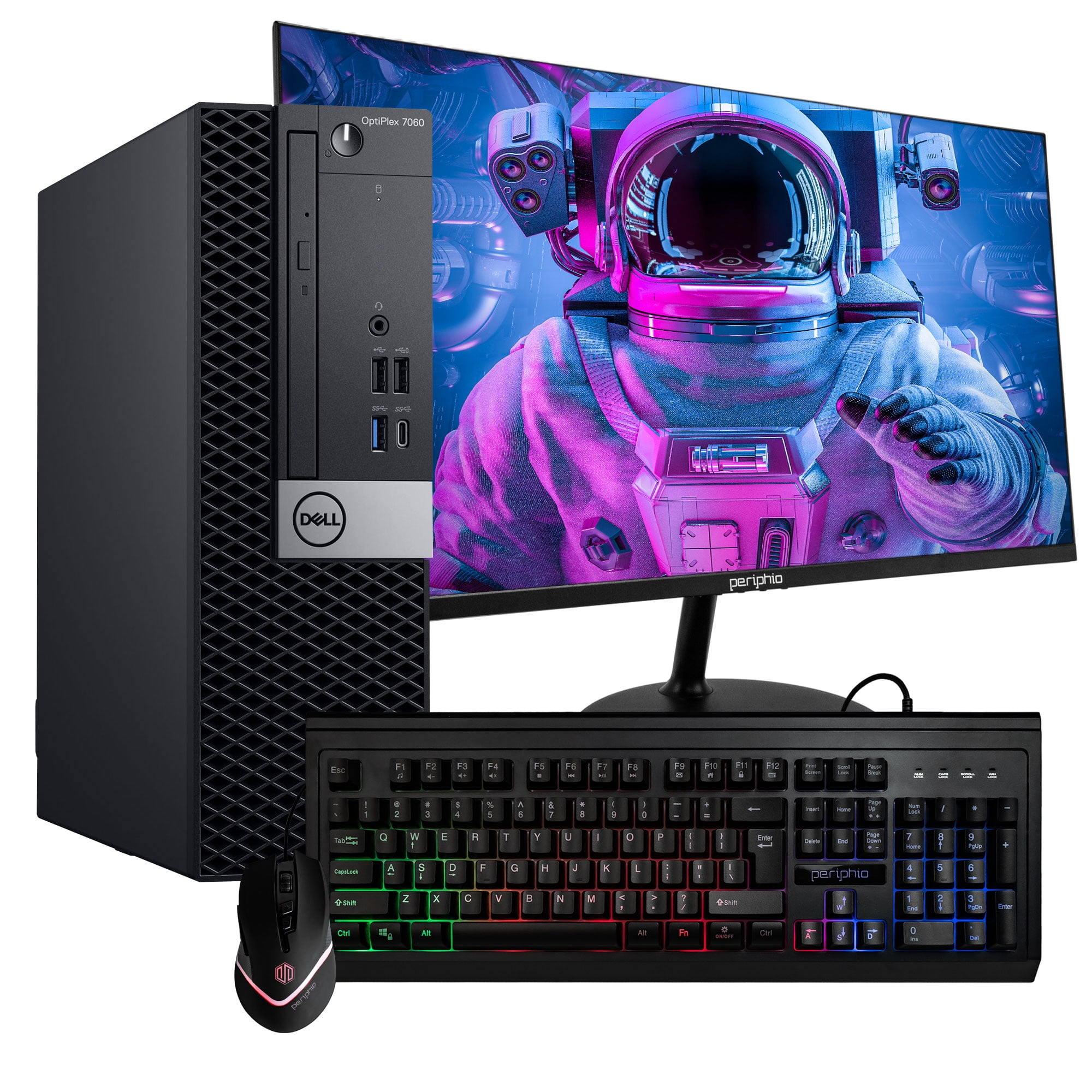 Dell デスクトップPC Havic RGBキーボードマウスセット電源 Dell