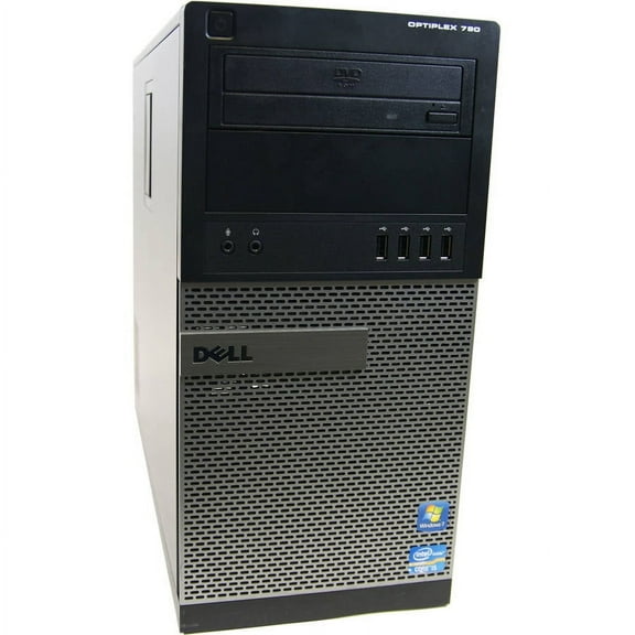 Restored Dell Optiplex 790 Tower Computer PC, 3.20 GHz Intel i5 Quad Core Gen 2, 8GB DDR3 RAM, 2TB SATA Hard Drive, Windows 10 Professional 64bit (Refurbished)