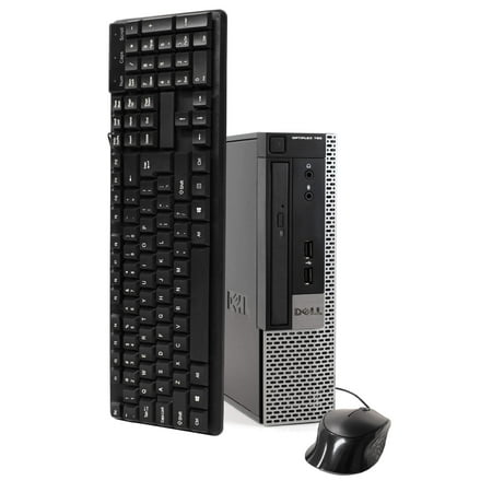 Restored Dell Optiplex 790 Ultra Small Form Desktop Computer PC, 3.10 GHz Intel Core i3, 8GB DDR3 RAM, 240GB SSD Hard Drive, Windows 10 Professional 64 bit (Refurbished)