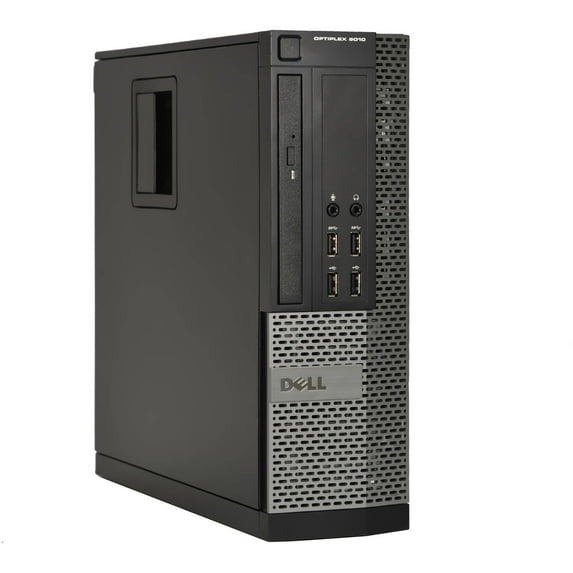 Restored Dell Optiplex 9010 Desktop Tower Computer, Intel Core i7, 8GB RAM, 1TB HD, DVD-RW, Windows 10 Professional, Black (Refurbished)