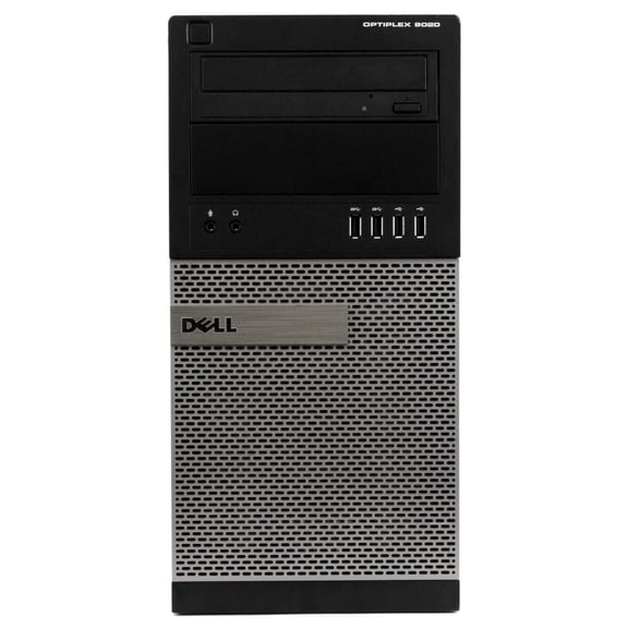 Restored Dell Optiplex 9020 Desktop Tower Computer, Intel Core i5, 16GB RAM, 240GB SSD, DVD-ROM, Windows 10 Home, Black (Refurbished)