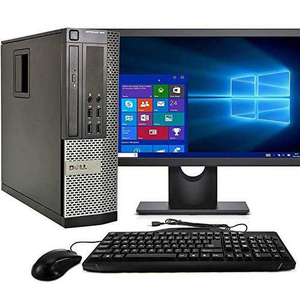 PC avec Écran Dell Optiplex 990 Desktop i7 19 8Go RAM 480Go SSD Windows 10  [Reconditionné : 329€ !] 