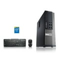 thumbnail image 1 of Restored Dell Optiplex Desktop Computer 3.0 GHz Core i5 Tower PC, 12GB, 500GB HDD, Windows 10 Home x64, USB Mouse & Keyboard (Refurbished), 1 of 4