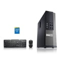 thumbnail image 1 of Restored Dell Optiplex Desktop Computer 3.0 GHz Core i5 Tower PC, 4GB, 250GB HDD, Windows 10 x64, HDMI , USB Mouse & Keyboard (Refurbished), 1 of 4
