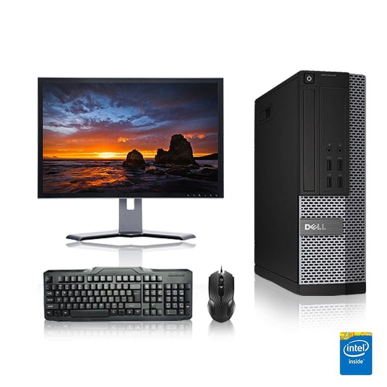 Restored Dell Optiplex Desktop Computer 3.3 GHz Core i3 Tower PC