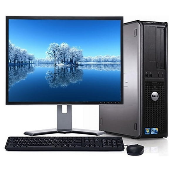 Restored Dell Optiplex Desktop Computer Bundle Tower Windows 10 Intel 2.13GHz Processor 4GB RAM 160GB Hard Drive DVD Wifi with a 17" LCD Keyboard and Mouse (Refurbished)