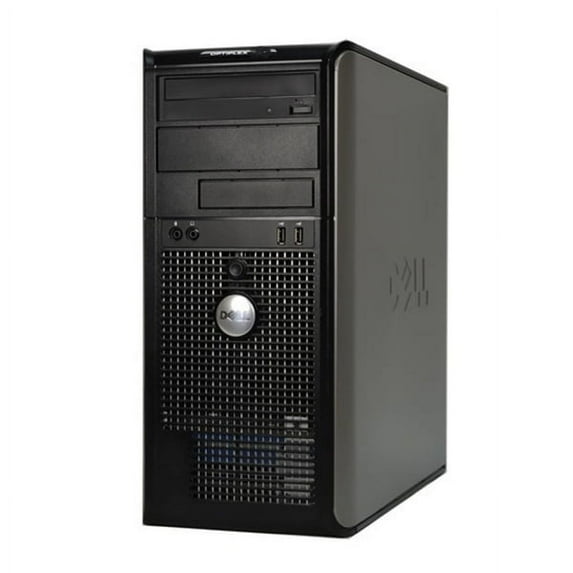 Restored Dell Optiplex Desktop PC Tower System Windows 10 Intel Core 2 Duo Processor 4GB Ram 1TB Hard Drive with a 19" LCD Monitor (Refurbished)