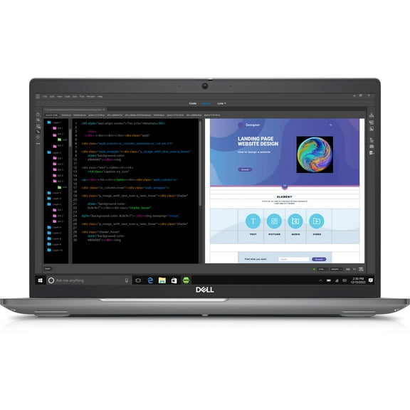 Restored Dell Precision 3000 3580 Workstation Laptop (2023) 15.6" FHD Core i5 - 256GB SSD - 16GB RAM 10 Cores @ 4.6 GHz - 13th Gen CPU (Refurbished)