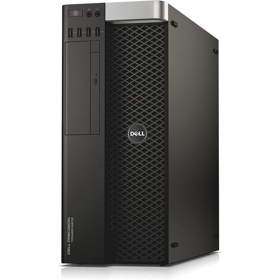 Restored Dell Precision 5810 Tower Desktop, Intel Xeon E5-1660 v4 3.20GHz, 16GB RAM, 512GB SSD, nVidia Quadro M4000 -, Windows 10 Pro (Refurbished)