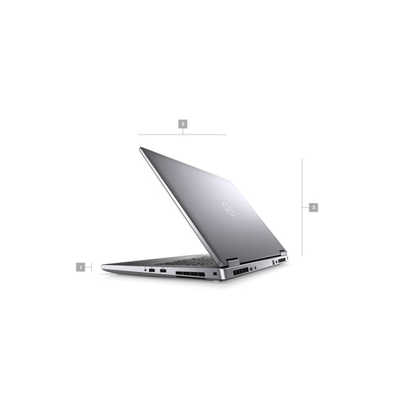 Restored Dell Precision 7000 7740 Workstation Laptop (2019) 17.3" FHD Core i7 - 512GB SSD - 8GB RAM - RTX 3000 6 Cores @ 4.6 GHz (Refurbished)