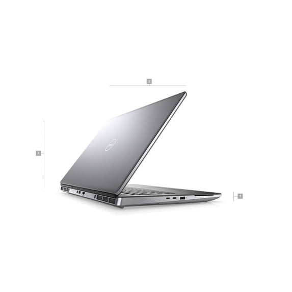Restored Dell Precision 7000 7760 Workstation Laptop (2021) 17.3" FHD Core i7 - 512GB SSD + 256GB SSD - 8GB RAM - Nvidia T1200 8 Cores @ 4.8 GHz - 11th Gen CPU (Refurbished)