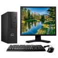 thumbnail image 1 of Restored Dell Precision T3420 SFF Desktop Intel Xeon E3-1245 v5 Processor 8GB RAM 512GB SSD Keyboard and Mouse Wi-Fi 19" LCD Monitor Windows 10 Pro PC (Refurbished), 1 of 5