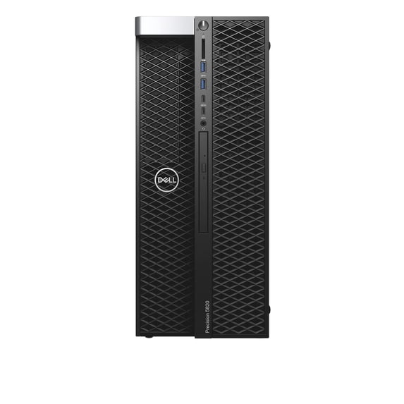 Restored Dell Precision T5820 Workstation Desktop (2018) Core Xeon W - 500GB HDD - 16GB RAM - Quadro P2200 4 Cores @ 3.9 GHz - 5GB GDDR5X (Refurbished)