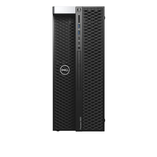 Restored Dell Precision T5820 Workstation Desktop (2018) Core i9 - 1TB SSD - 32GB RAM 18 Cores @ 4.6 GHz - 10th Gen CPU (Refurbished)