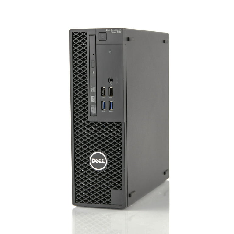 Restored Dell Precision Tower 3420 SFF Computer Quad-Core i5 Restored Dell Precision Tower 3420 SFF Computer Quad-Core i5