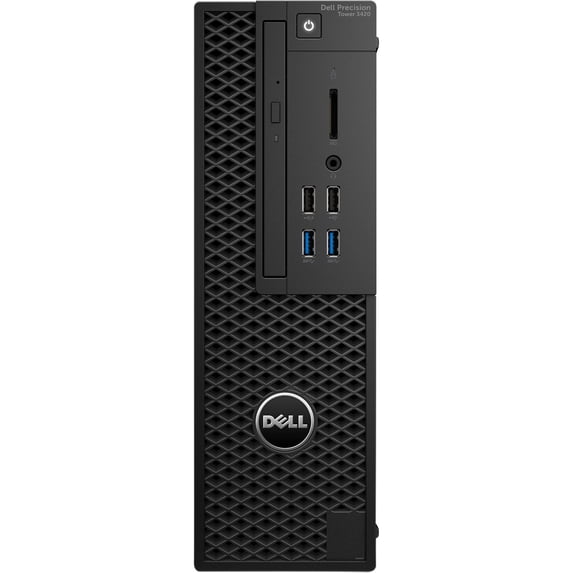 Restored Dell Precision Tower 3420 SFF Intel i5 3.40 GHz 16GB 256GB SSD Windows 10 Pro (Refurbished)