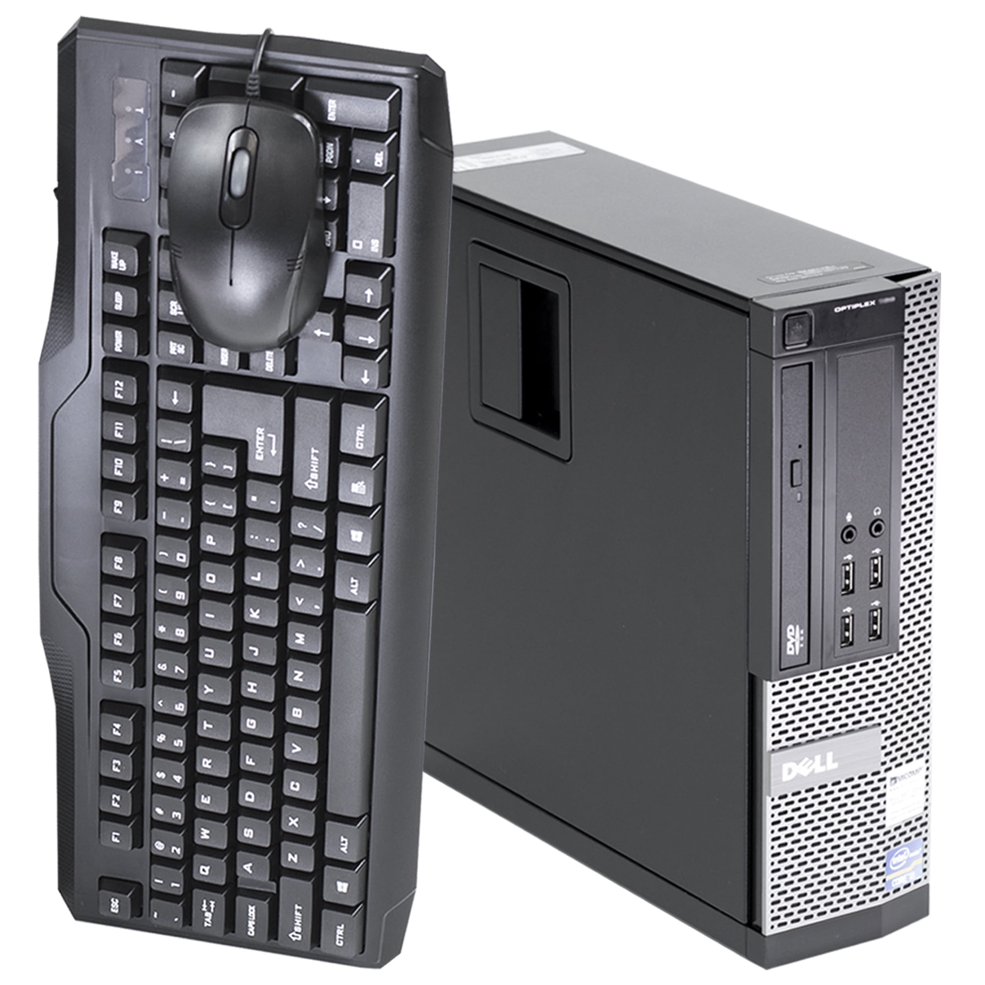 Windows Small Grey Computer Restored Dell Small Computer PC Core i5 3.10Ghz 16Gb 1TB Windows 10 ...