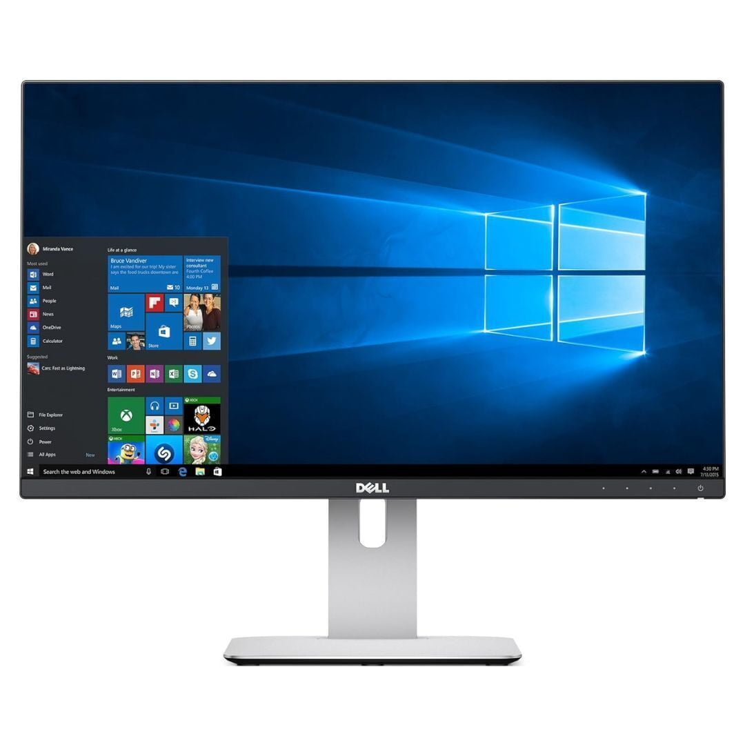 Restored Dell, U2414H, UltraSharp FHD IPS LED Monitor, 1920 x 1080