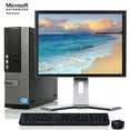 thumbnail image 1 of Restored Dell Windows 10 SFF Desktop Computer with Intel Core i3 4GB RAM 1TB HD DVD-RW Wi-fi and 17" LCD (Refurbished), 1 of 6