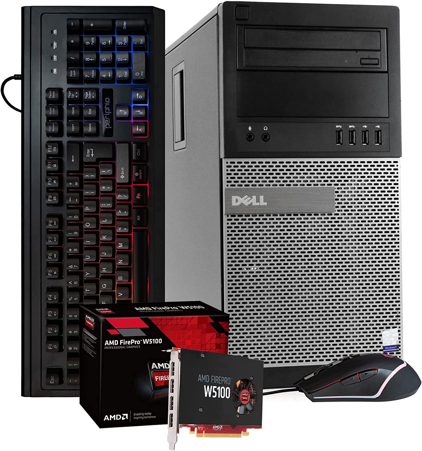 Best Dell Tower For Video Editing Restored Dell Workstation Tower Computer Editing and Design AMD FirePro