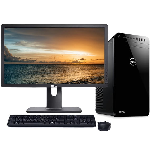 Restored Dell XPS 8930 Windows 11 Desktop Computer | Core i7-8700 (3.2 GHz) Processor | 8GB RAM | 512GB SSD | 22" LCD | Home or Office PC (Refurbished)