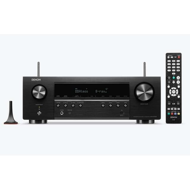 Restored Denon 7.2 Home Theater AV 8K Ultra HD 4K/120, HEOS Bluetooth