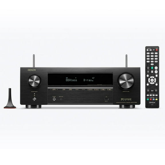 Restored Denon AVR-X1700H 7.2ch 8K Home Theater Receiver, 3D Audio, Voice Control, HEOS Built-in (Refurbished)
