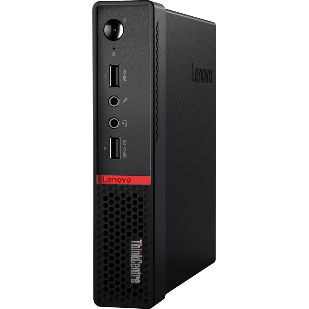 Restored Desktop Micro PC Lenovo ThinkCentre M715Q-RYZEN 8GB