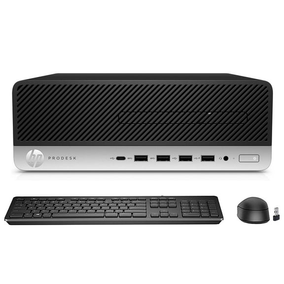 Restored Desktop PC HP ProDesk 600 G3 SFF Home/Office Computer (Core i5/ 256GB SSD/ 16GB DDR4 RAM/ Windows 10 Pro) Intel Processor - (Refurbished)