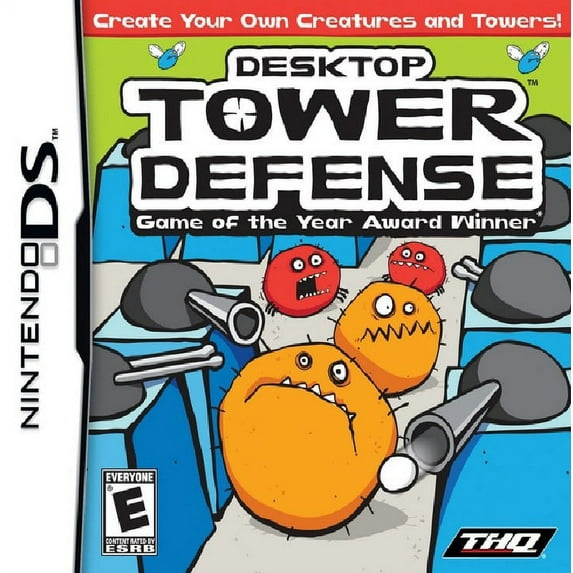 Restored Desktop Tower Defense (Nintendo DS, 2009) (Refurbished)