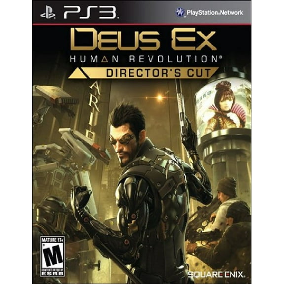 Restored Deus Ex: Human Revolution - Director's Cut (Playstation 3, 2013) Shooter Game (Refurbished)